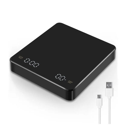 Digital Coffee Scale with Timer, 0.1g Precision, 3kg by HitMyNeed