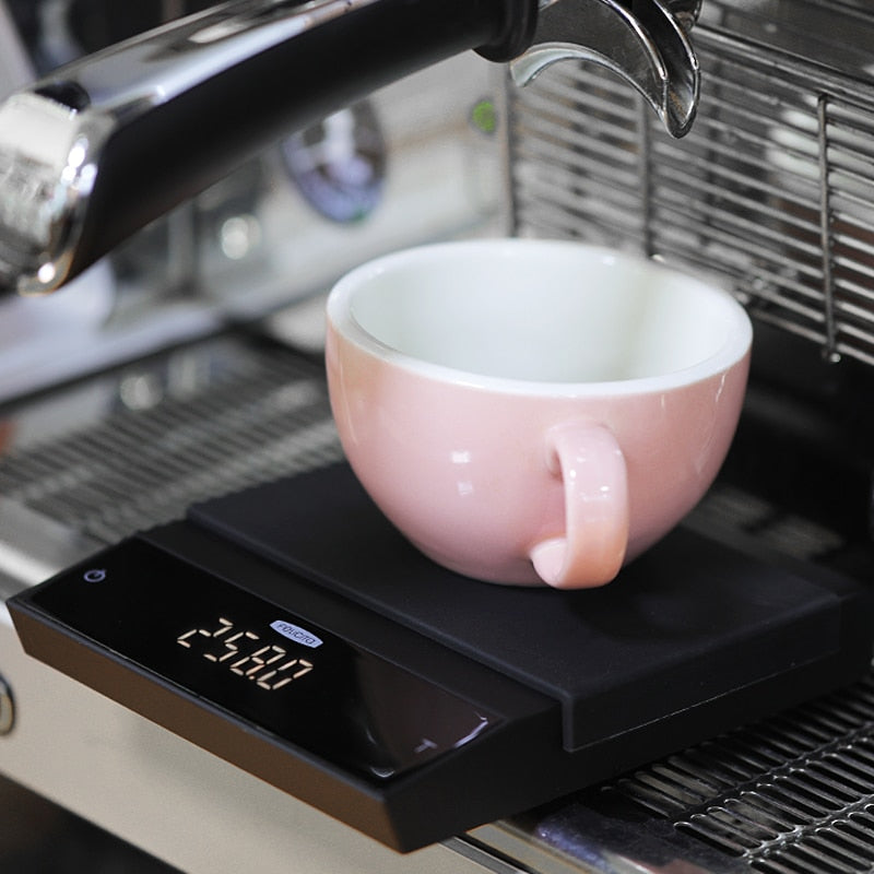 Digital Coffee Scale with Timer and Bluetooth, 2kg by HitMyNeed