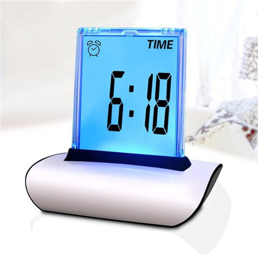 Digital Color Table Clock with Alarm & Temperature by HitMyNeed
