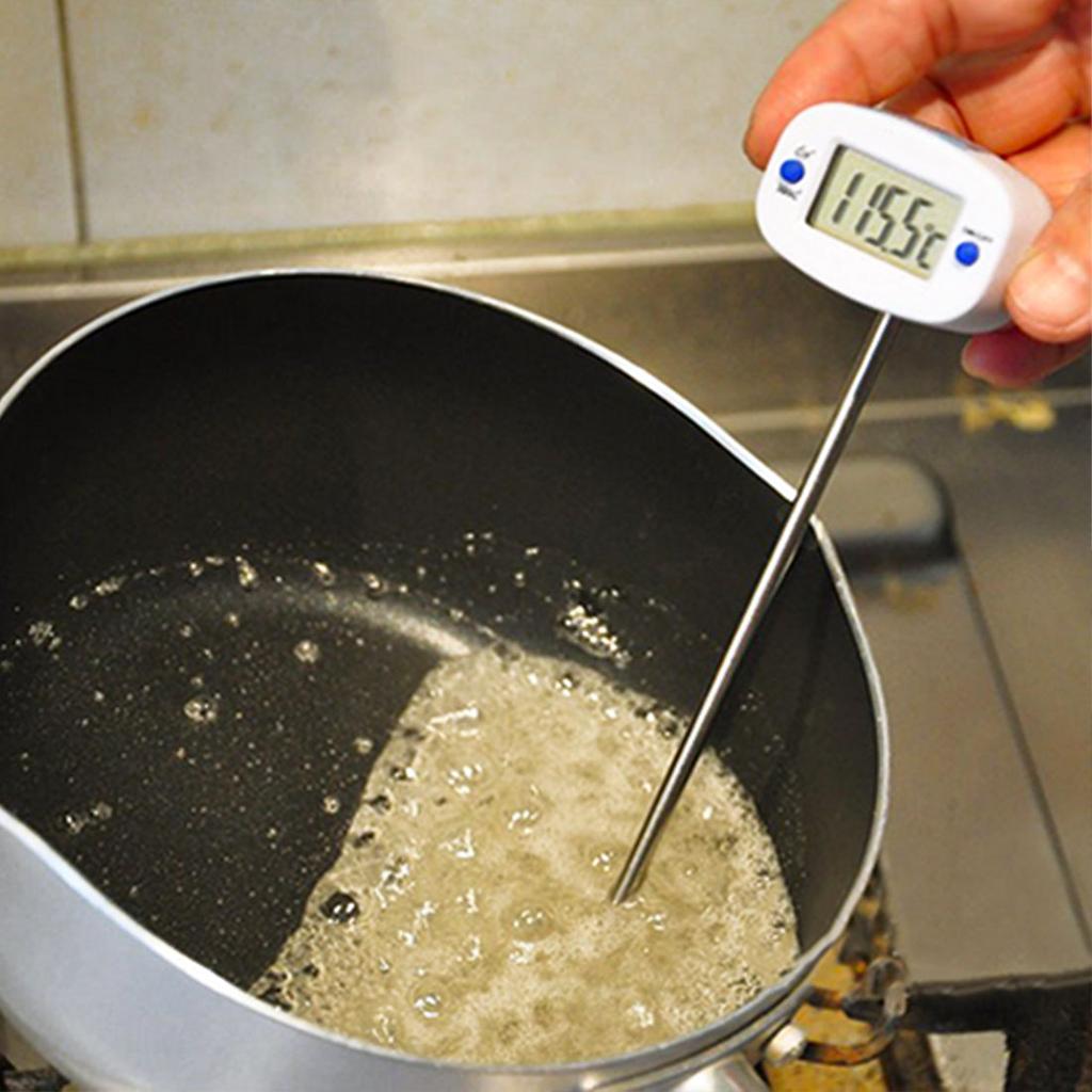 Digital Cooking Thermometer with Steel Probe by HitMyNeed