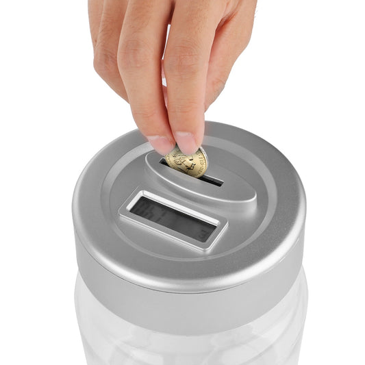Digital Counting Piggy Bank with LCD Display by HitMyNeed