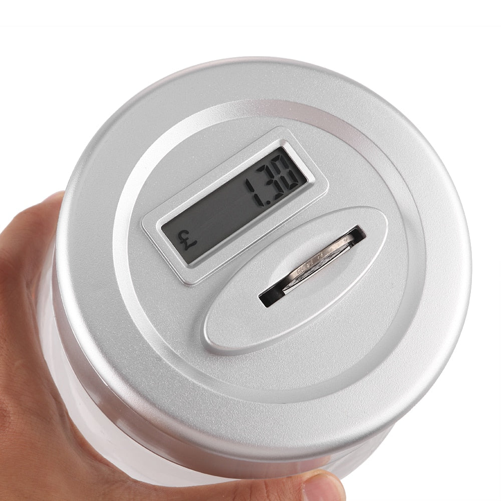 Digital Counting Piggy Bank with LCD Display by HitMyNeed