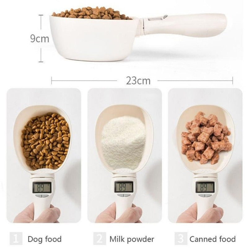 Digital Dog Food Scoop with Measuring Scale by HitMyNeed