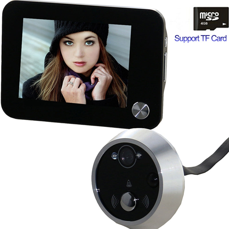 Digital Doorbell Camera with Night Vision & Monitor by HitMyNeed