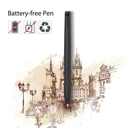 Digital Drawing Tablet with Battery-Free Stylus 4" by HitMyNeed