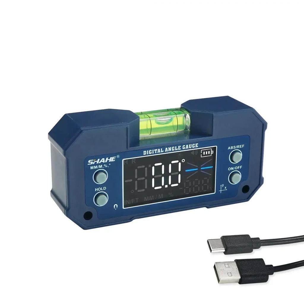 Digital Dual-Axis Inclinometer Rechargeable Angle Gauge by HitMyNeed