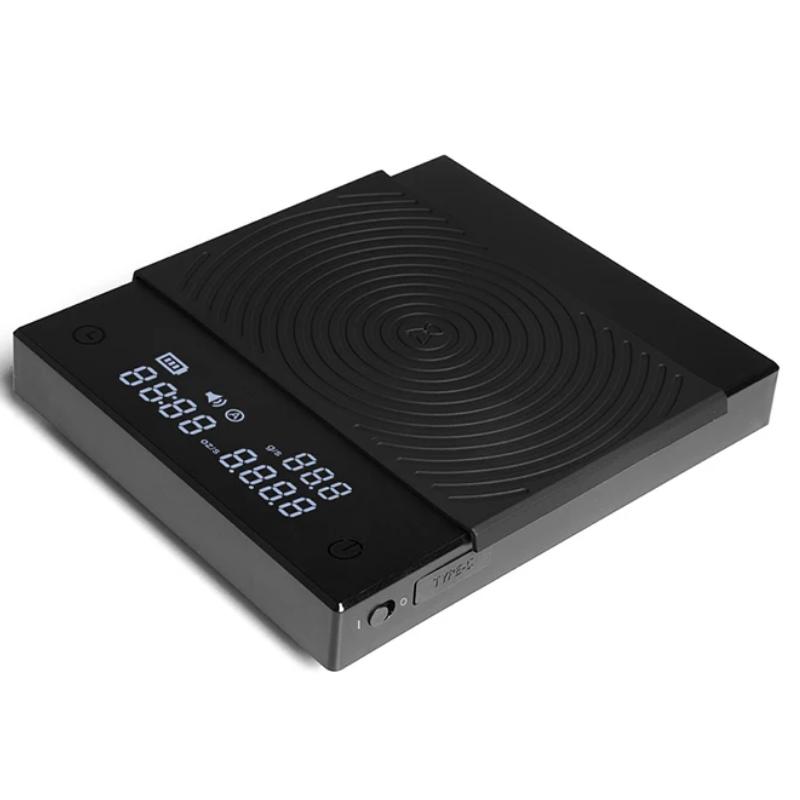 Digital Espresso Scale with Timer & USB-C Recharge by HitMyNeed