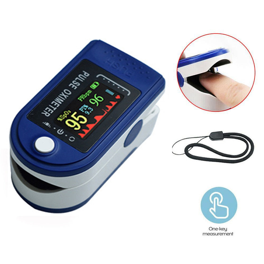 Digital Fingertip Pulse Oximeter with PI Display by HitMyNeed