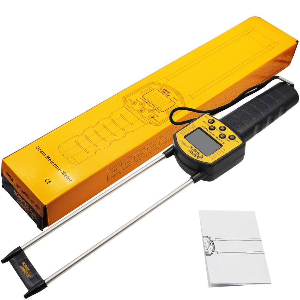 Digital Grain Moisture Meter with Probe, 14 Grains by HitMyNeed