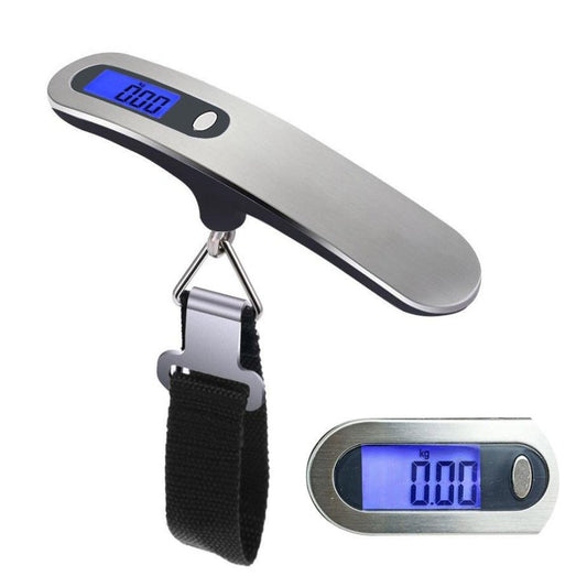 Digital Hanging Luggage Scale 50kg Handheld by HitMyNeed