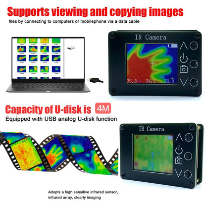 Digital Infrared Thermal Imaging Camera 32x24 by HitMyNeed