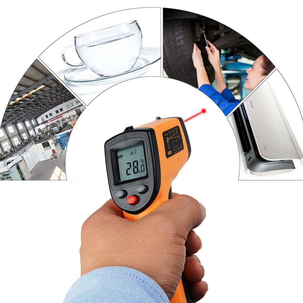 Digital Infrared Thermometer Temperature Gun by HitMyNeed