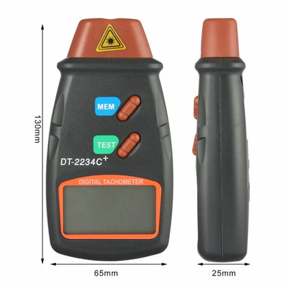 Digital Laser Non-Contact RPM & Hour Meter Gauge by HitMyNeed