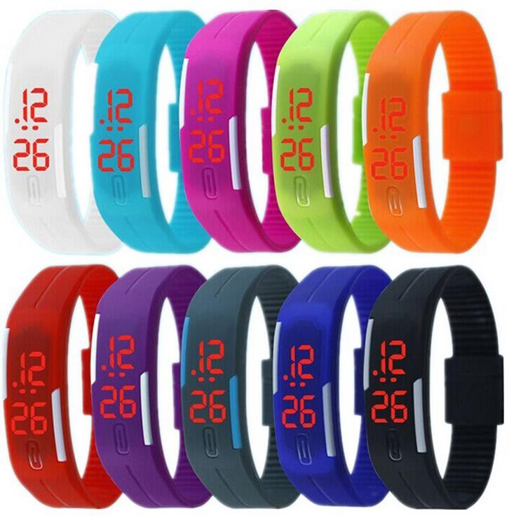 Digital LED Touch Screen Sports Watch by HitMyNeed