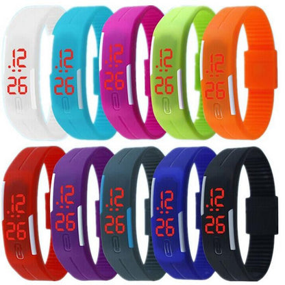 Digital LED Touch Screen Sports Watch by HitMyNeed