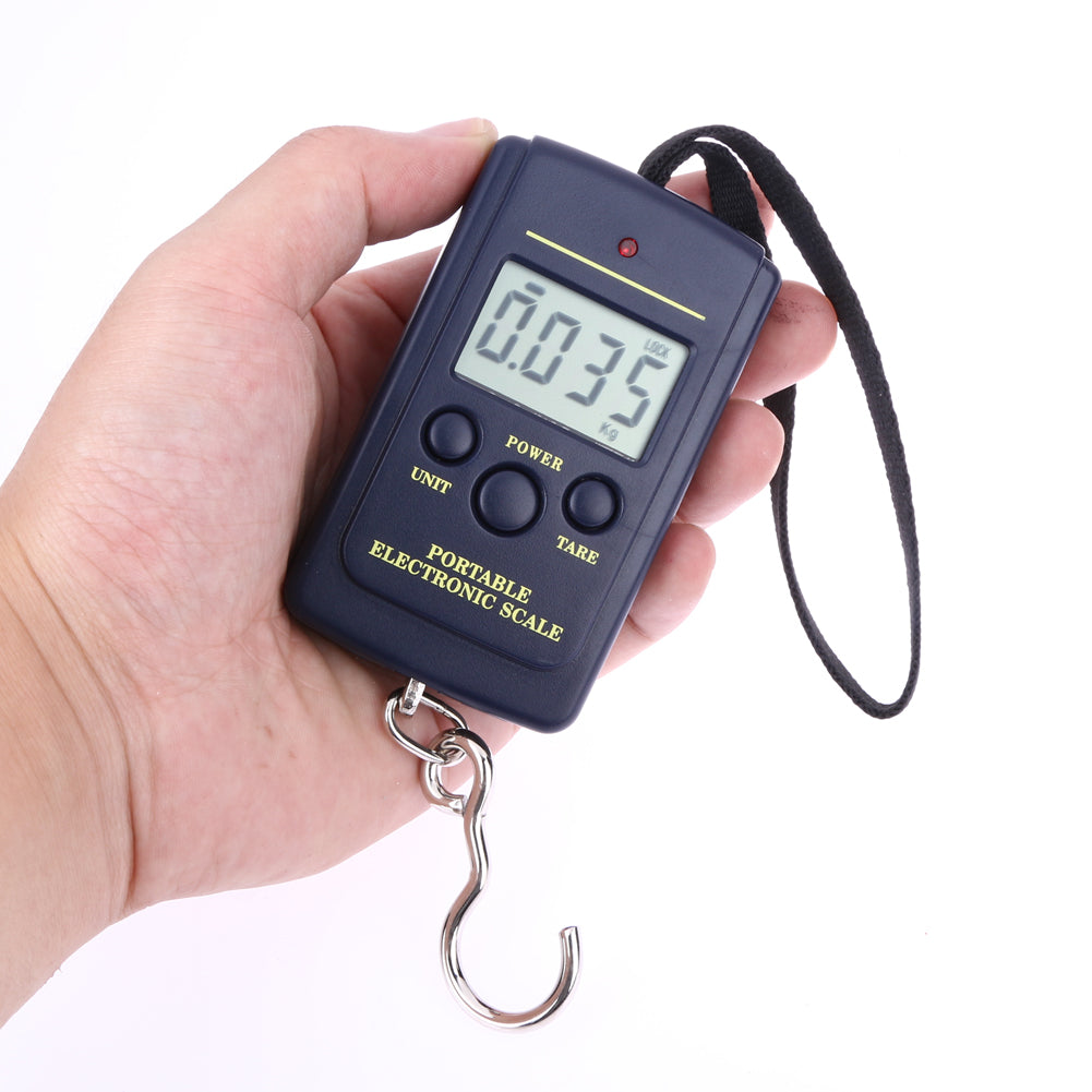 Digital Luggage Scale 40kg Portable Hanging Weight Tool by HitMyNeed
