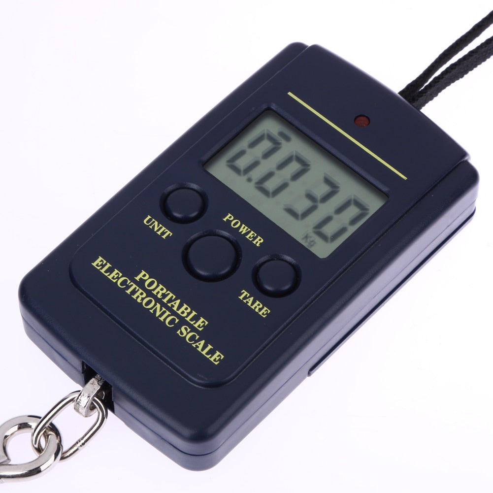 Digital Luggage Scale 40kg Portable Hanging Weight Tool by HitMyNeed