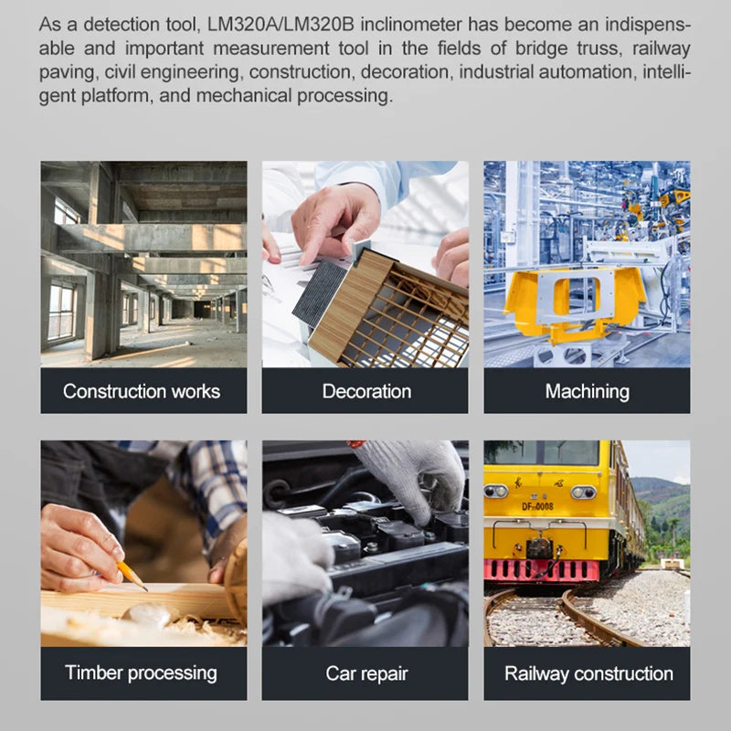 Digital Magnetic Angle Meter Inclinometer LM320B by HitMyNeed