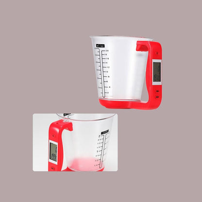 Digital Measuring Cup Kitchen Scale with LCD Display by HitMyNeed