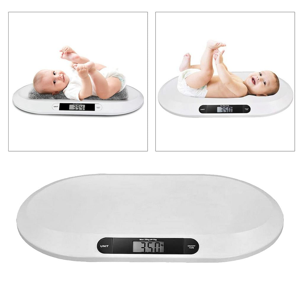 Digital Newborn & Pet Weighing Scale 44 lb Capacity by HitMyNeed