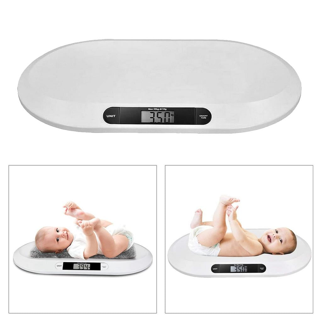 Digital Newborn & Pet Weighing Scale 44 lb Capacity by HitMyNeed