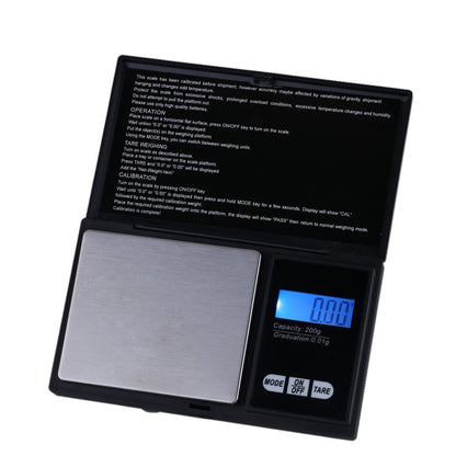 Digital Pocket Scale 200g x 0.01g with Backlight by HitMyNeed