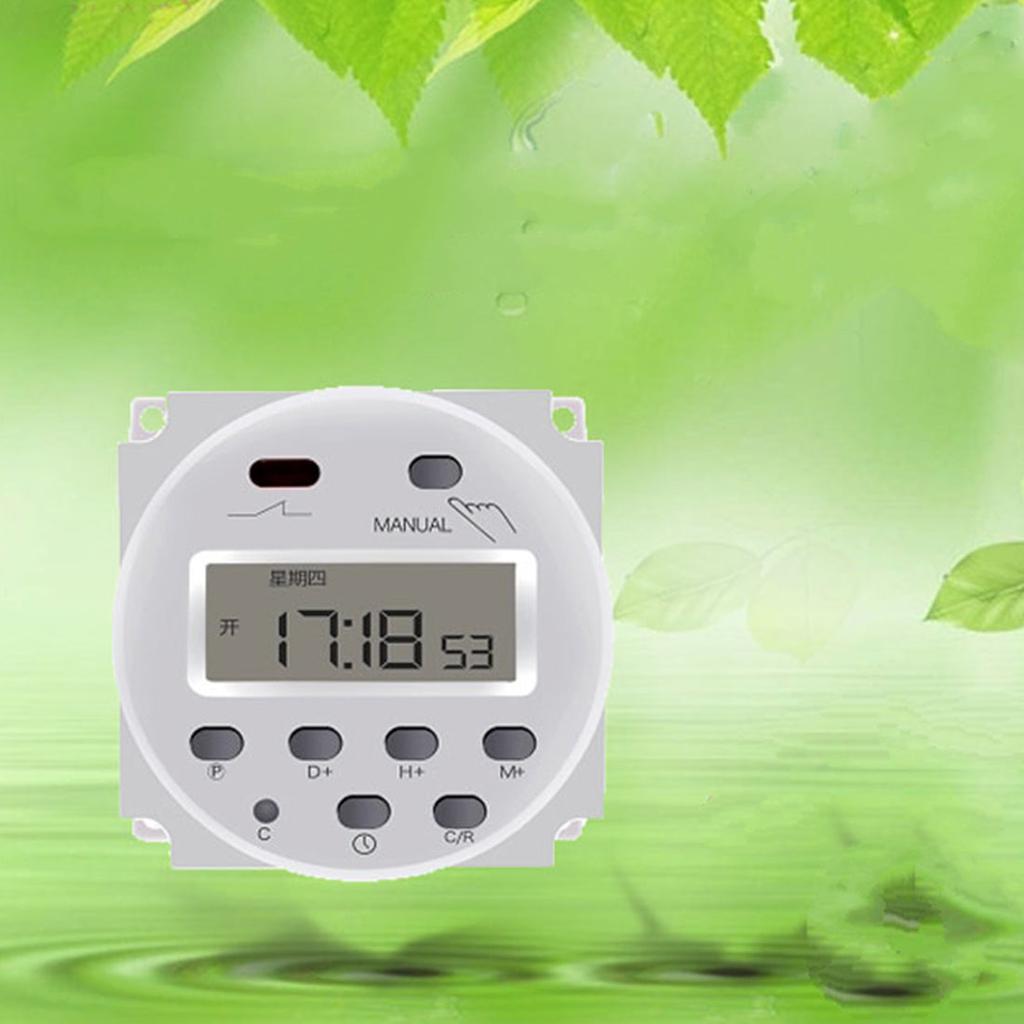 Digital Programmable Timer Switch with LCD Display by HitMyNeed