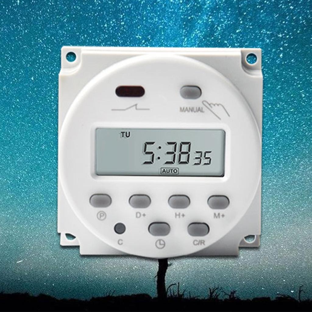 Digital Programmable Timer Switch with LCD Display by HitMyNeed