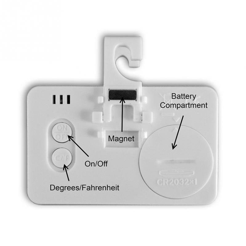 Digital Refrigerator and Freezer Thermometer by HitMyNeed