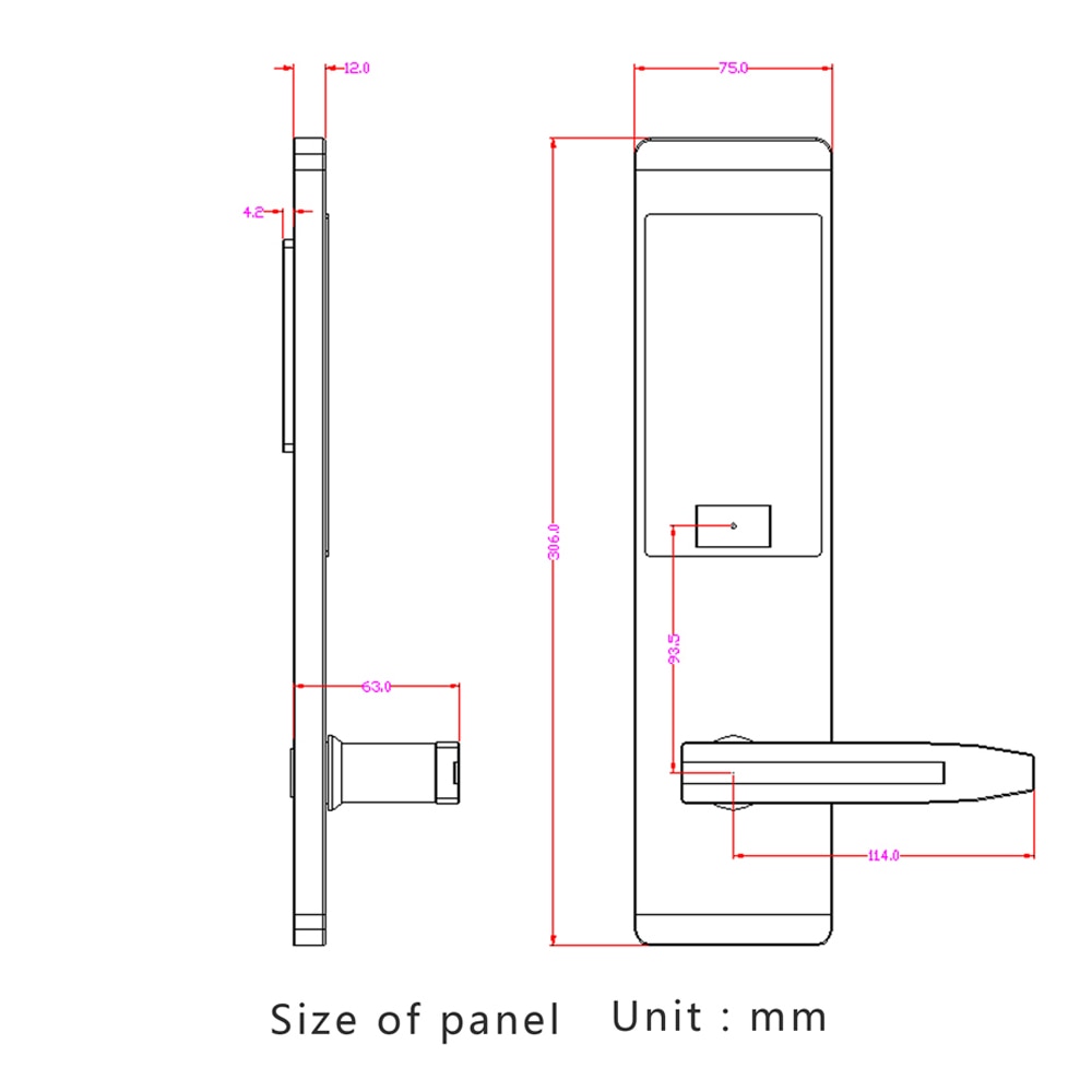 Digital Smart Door Lock with App Control by HitMyNeed