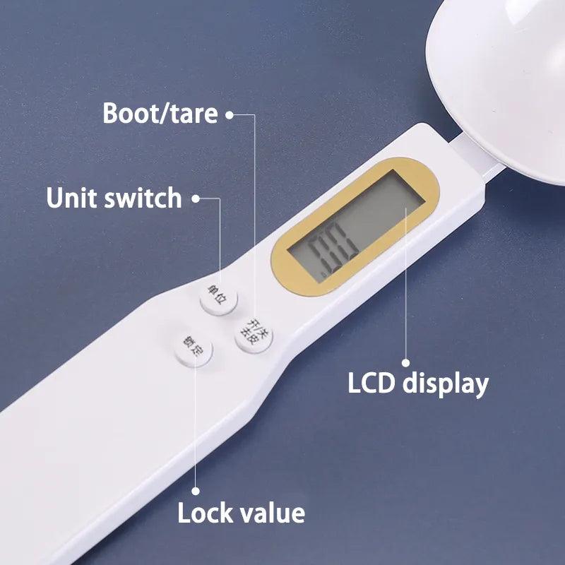 Digital Spoon Kitchen Scale 500g x 0.1g with LCD by HitMyNeed