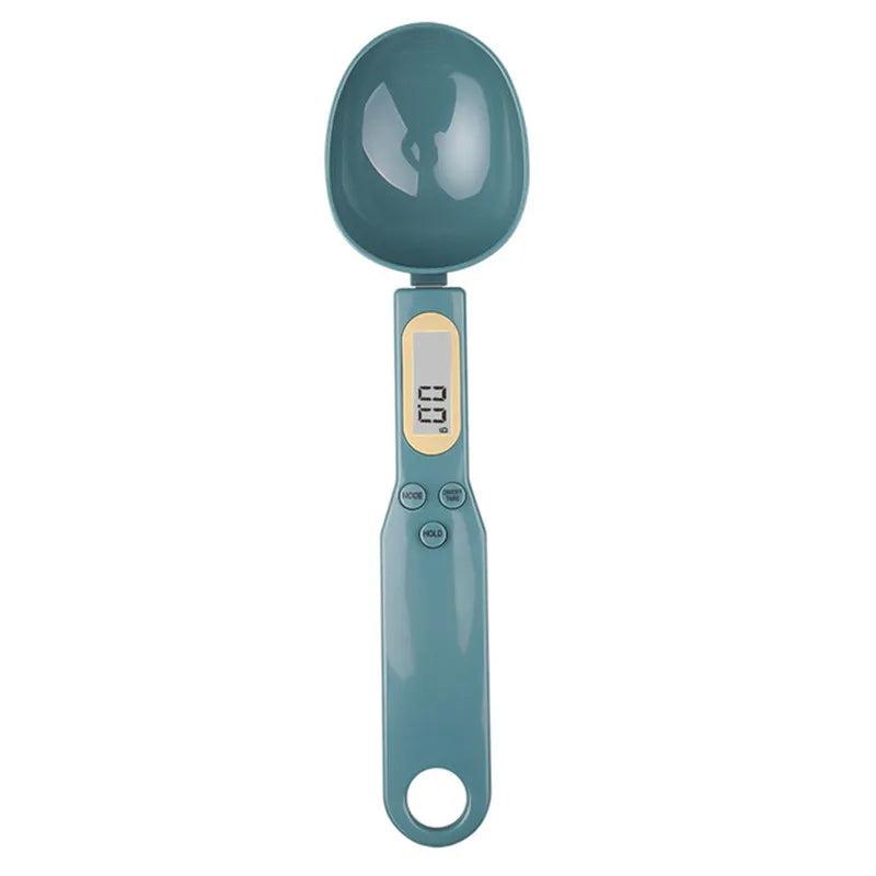 Digital Spoon Kitchen Scale 500g x 0.1g with LCD emerald-green by HitMyNeed