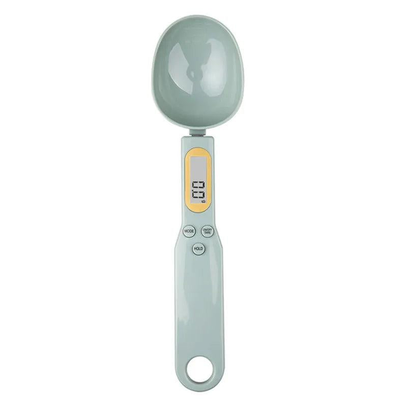 Digital Spoon Kitchen Scale 500g x 0.1g with LCD light-green by HitMyNeed