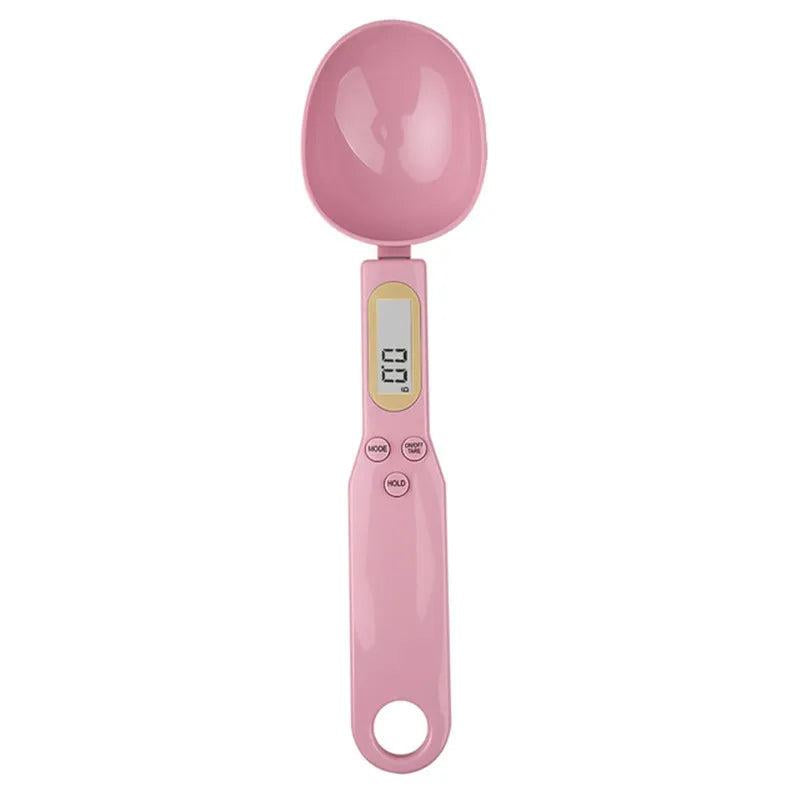 Digital Spoon Kitchen Scale 500g x 0.1g with LCD pink by HitMyNeed