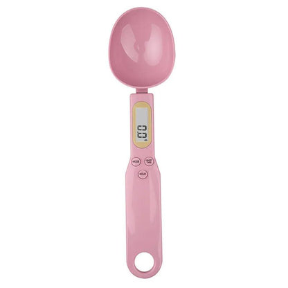 Digital Spoon Kitchen Scale 500g x 0.1g with LCD pink by HitMyNeed