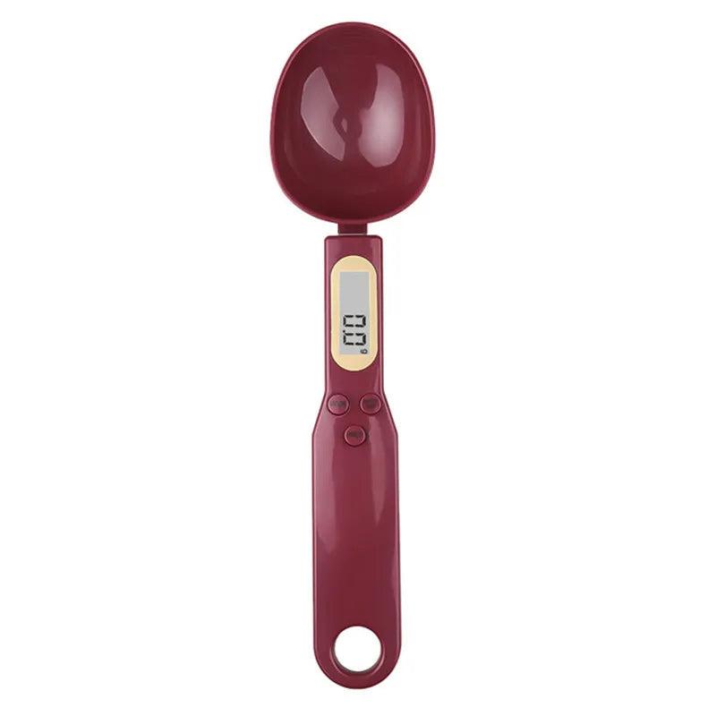 Digital Spoon Kitchen Scale 500g x 0.1g with LCD red by HitMyNeed