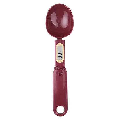 Digital Spoon Kitchen Scale 500g x 0.1g with LCD red by HitMyNeed