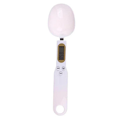 Digital Spoon Kitchen Scale 500g x 0.1g with LCD white by HitMyNeed