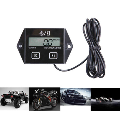 Digital Tachometer Gauge with LCD for Gas Engines by HitMyNeed