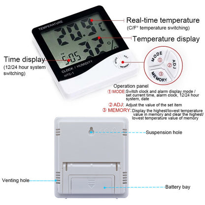 Digital Thermo-Hygrometer Temperature & Humidity Meter by HitMyNeed