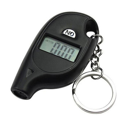 Digital Tire Pressure Gauge Keychain with LCD Display by HitMyNeed