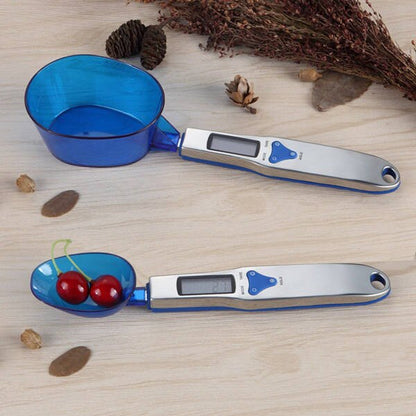 Digital Weighing Spoon with LCD and 3 Spoon Heads by HitMyNeed