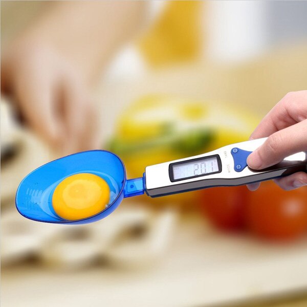 Digital Weighing Spoon with LCD and 3 Spoon Heads by HitMyNeed