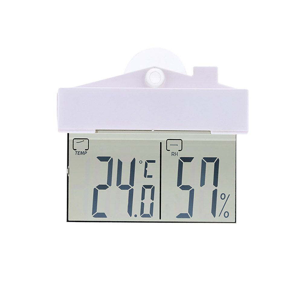 Digital Window Thermometer with Humidity Display by HitMyNeed