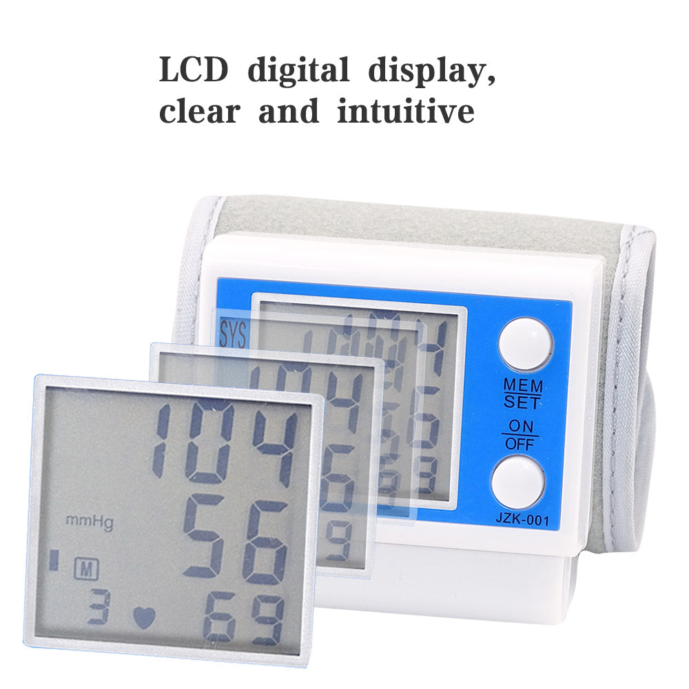 Digital Wrist Blood Pressure Monitor with Memory by HitMyNeed