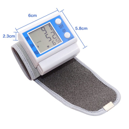 Digital Wrist Blood Pressure Monitor with Memory by HitMyNeed