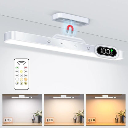 Dimmable 3-Color Rechargeable Mirror & Cabinet Light white-remote-light by HitMyNeed
