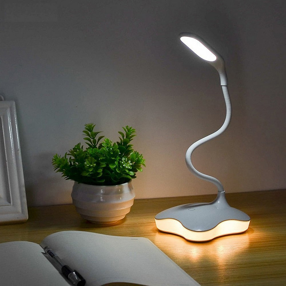 Dimmable LED Study Table Lamp with Touch Control by HitMyNeed