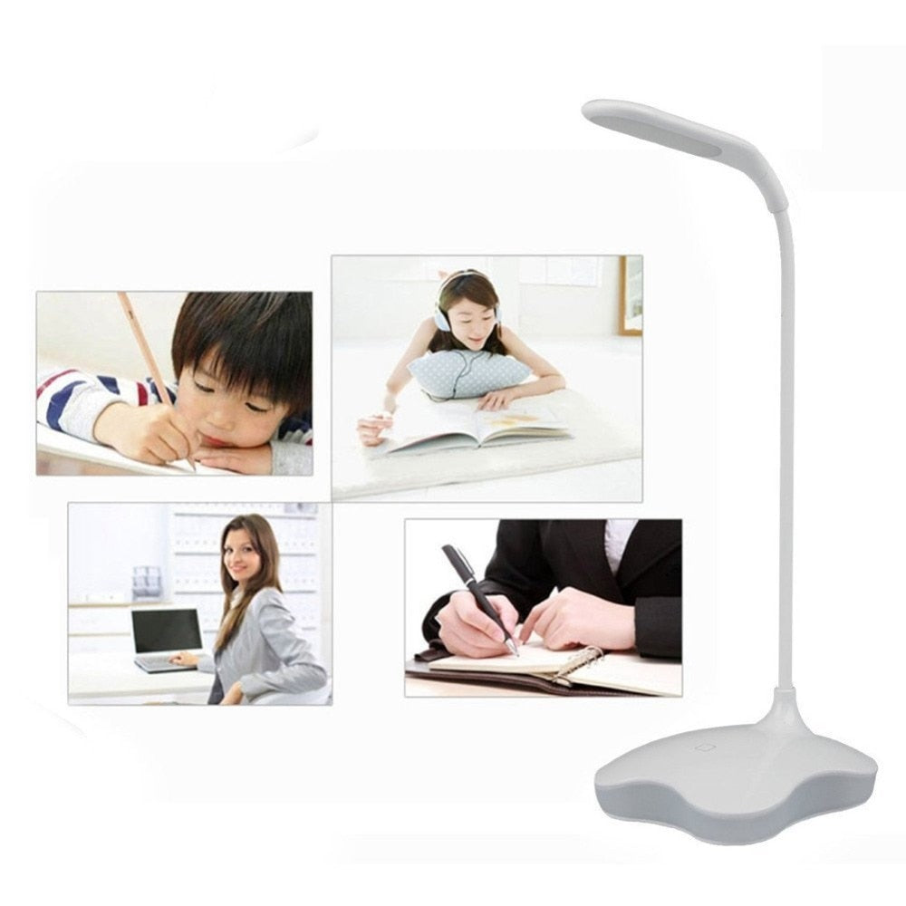 Dimmable LED Study Table Lamp with Touch Control by HitMyNeed