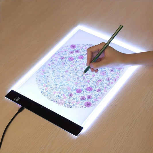 Dimmable LED Tracing Drawing Pad for Kids A3/A4/A5 a5-15x24cm by HitMyNeed